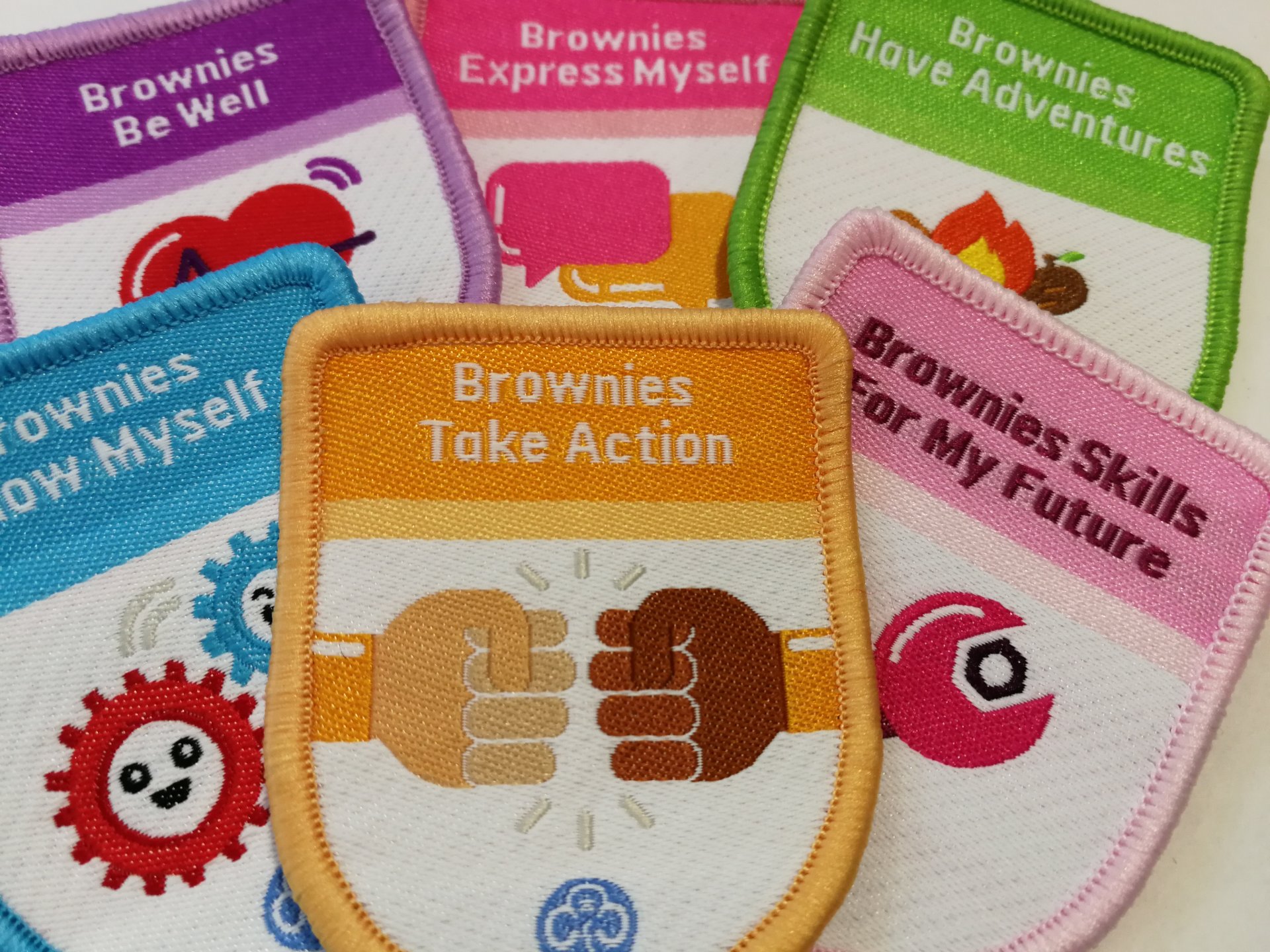 BROWNIES THEME AWARD BADGES Girlguiding Anglia