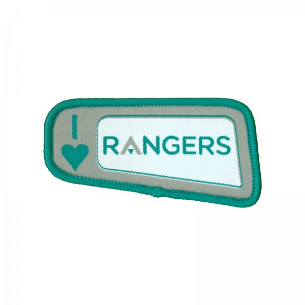 I LOVE RANGERS BADGE | Girlguiding Anglia