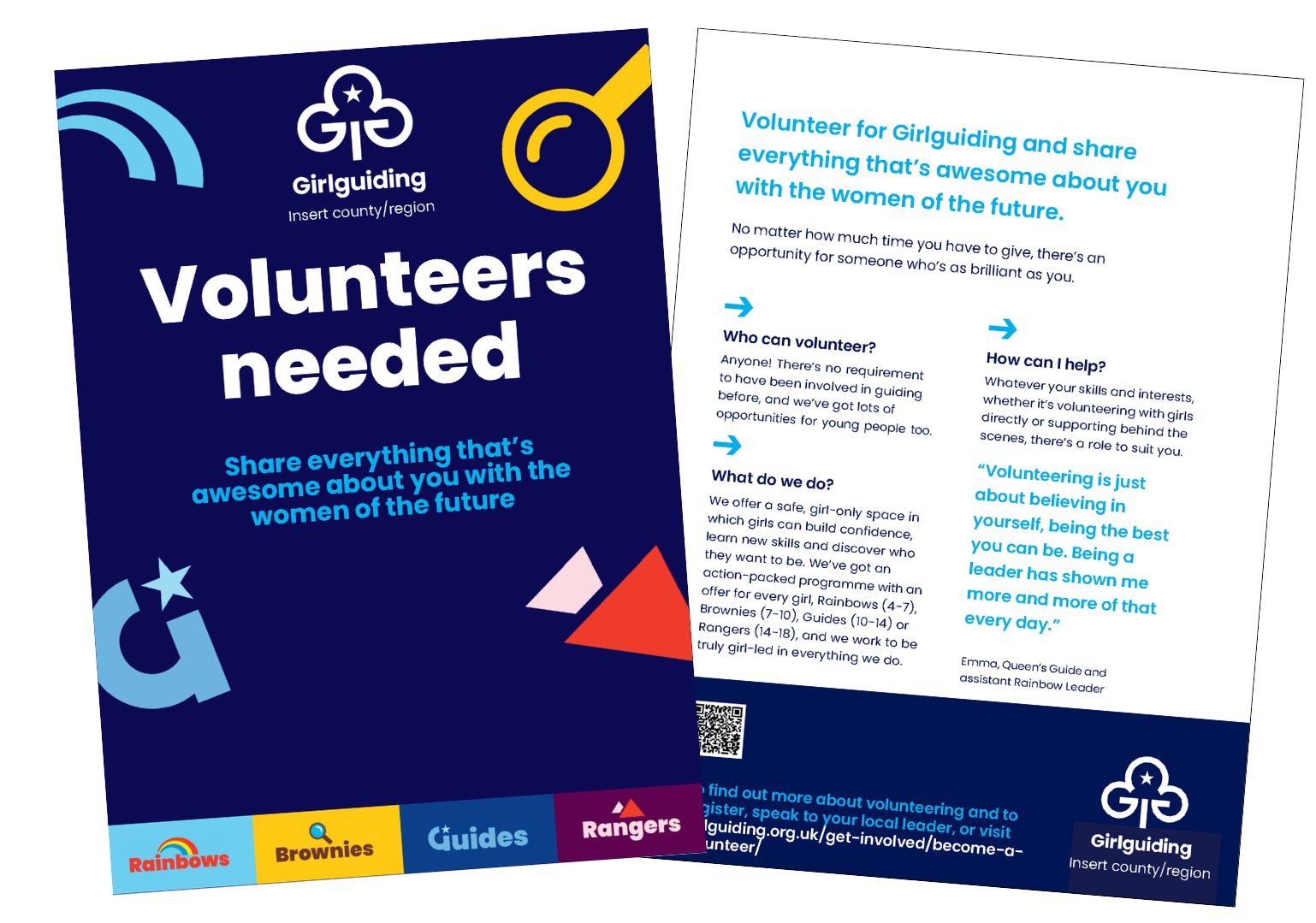 image relating to Editable volunteer recruitment leaflet
