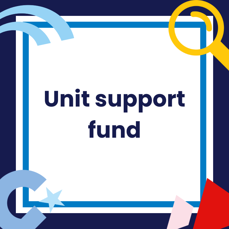 image relating to Unit support fund