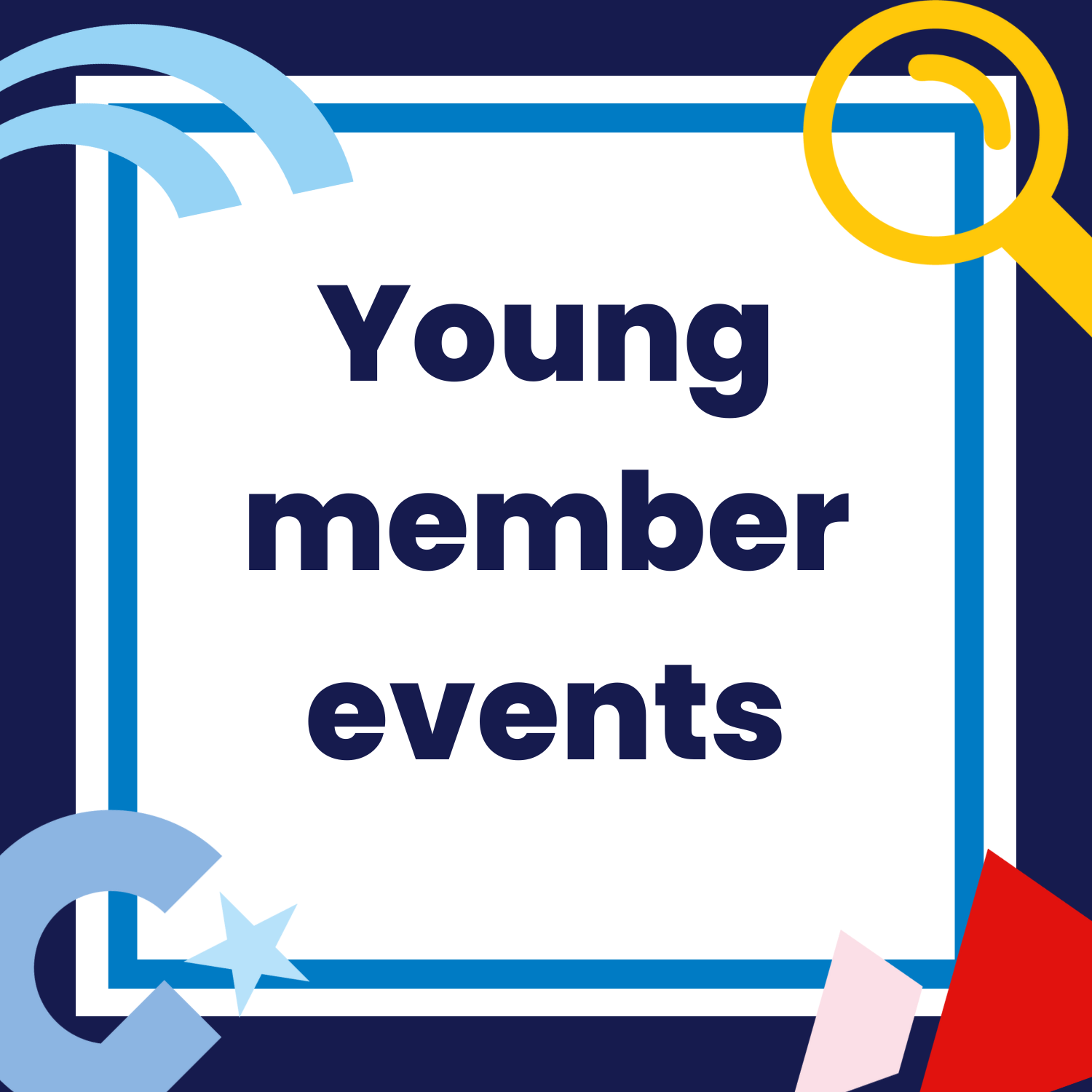 image relating to Young member events